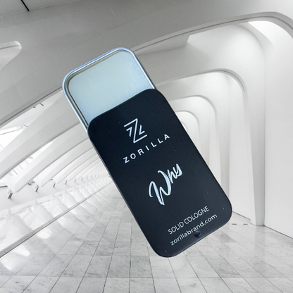 Solid mens cologne by Zorilla.