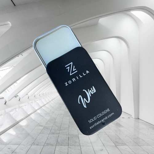 Solid mens cologne by Zorilla.