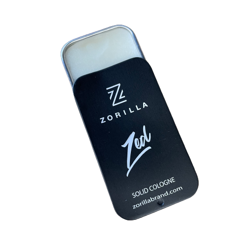 Zorilla men's solid cologne. Fragrance - Zed